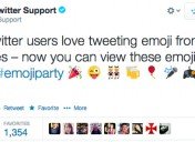 Twitter now shows emoji characters on the web